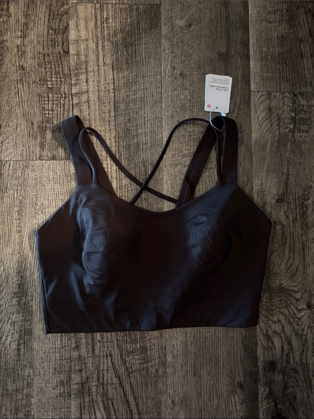 Lululemon Like A Could Longline Bra - D/DD - Brown - Size 10